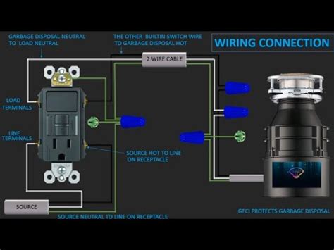 junction box wiring garbage disposal|wiring waste disposal to switch.